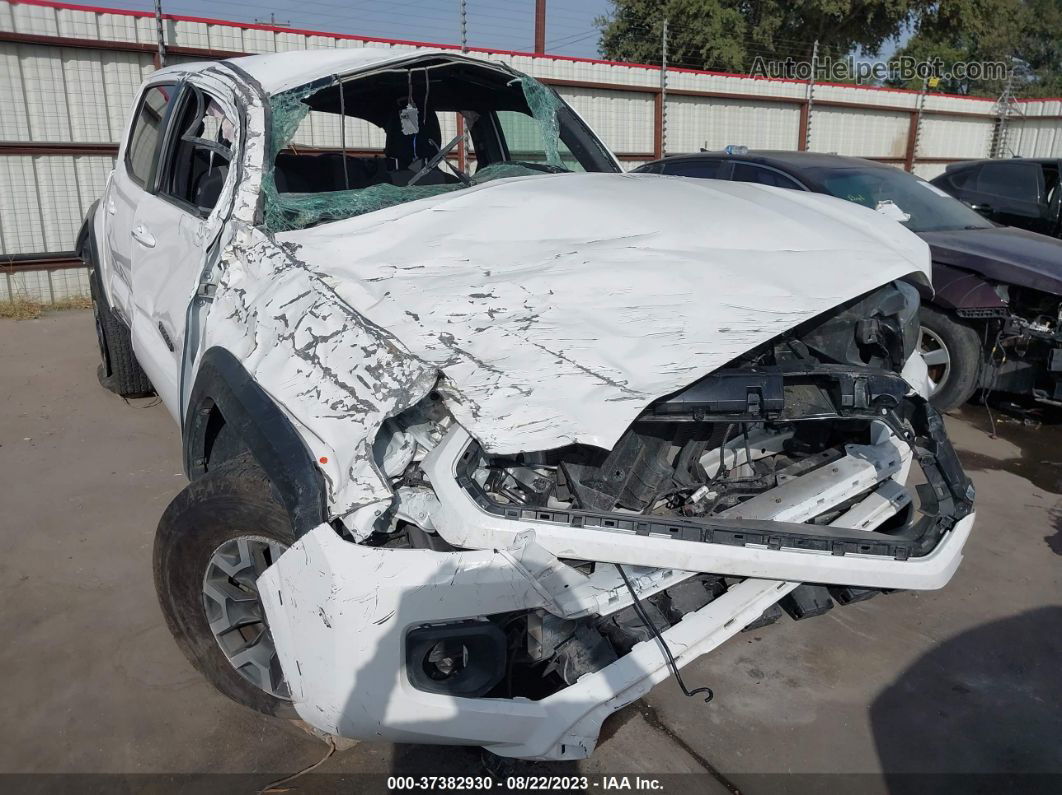 2021 Toyota Tacoma Trd Off-road White vin: 3TMCZ5AN3MM448679