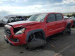 2017 Toyota Tacoma Double Cab Red vin: 3TMCZ5AN4HM077473