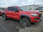 2017 Toyota Tacoma Double Cab Красный vin: 3TMCZ5AN4HM077473