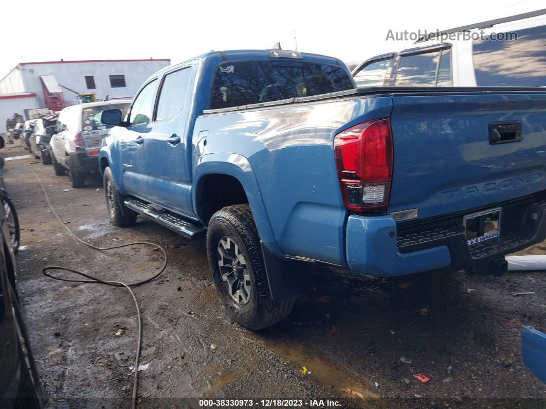 2019 Toyota Tacoma Trd Sport Light Blue vin: 3TMCZ5AN4KM238914