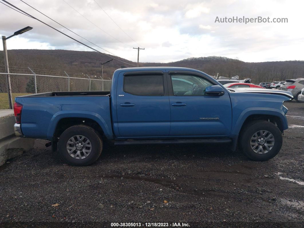 2019 Toyota Tacoma Sr5 V6 Light Blue vin: 3TMCZ5AN4KM254739