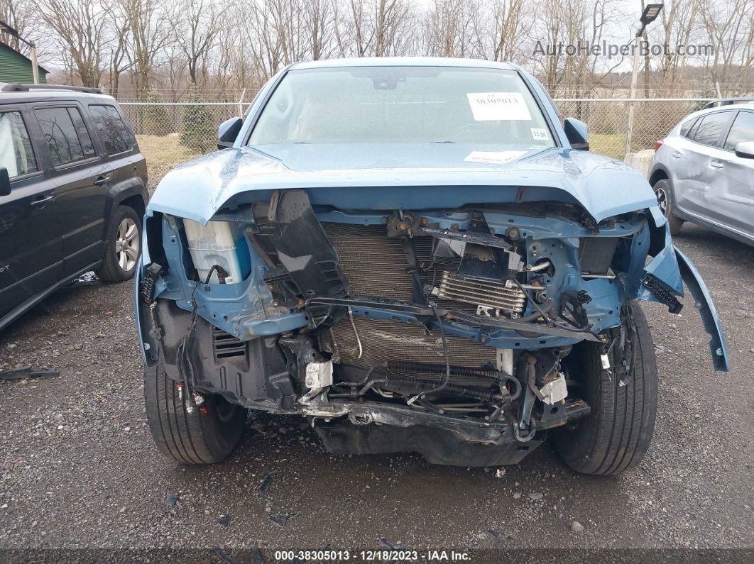 2019 Toyota Tacoma Sr5 V6 Light Blue vin: 3TMCZ5AN4KM254739