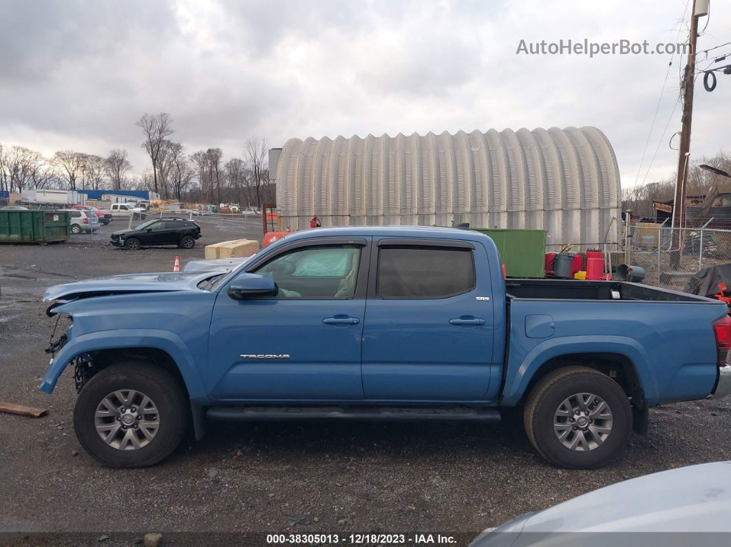 2019 Toyota Tacoma Sr5 V6 Light Blue vin: 3TMCZ5AN4KM254739