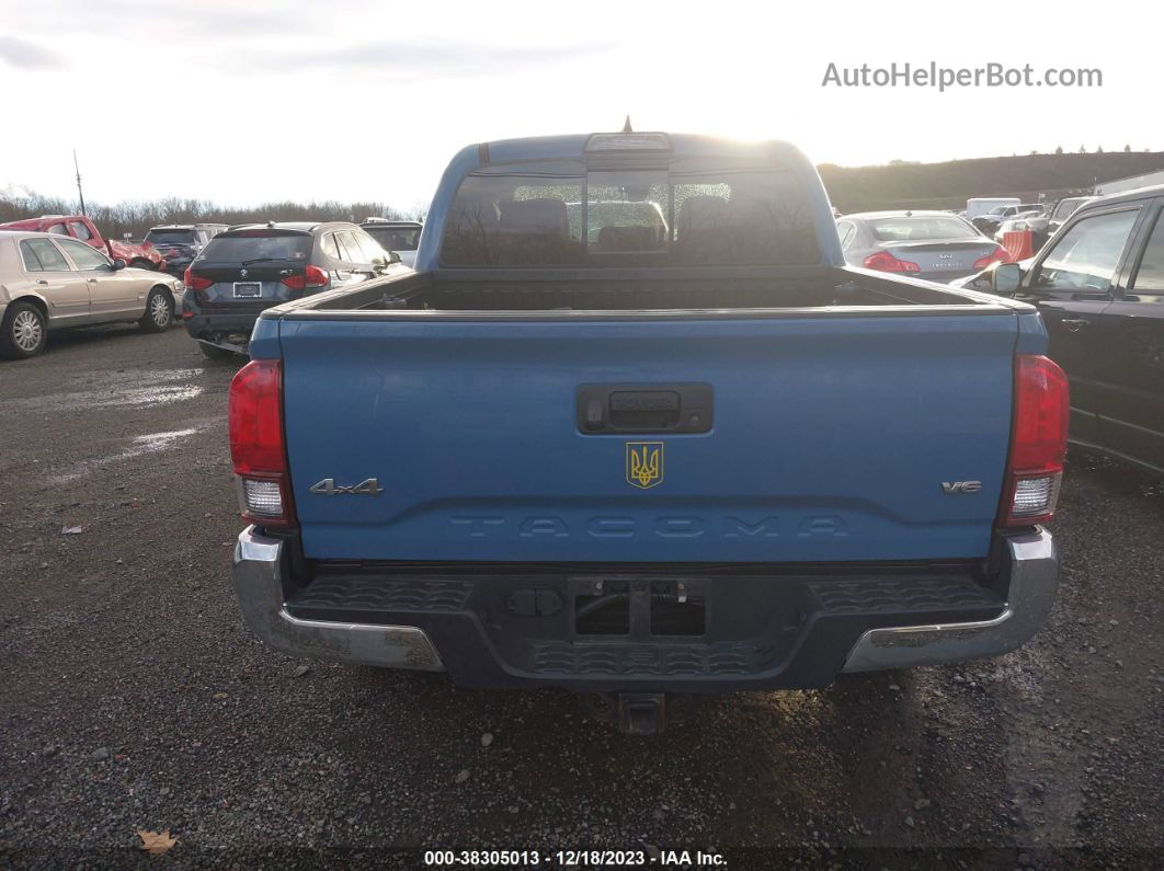 2019 Toyota Tacoma Sr5 V6 Light Blue vin: 3TMCZ5AN4KM254739