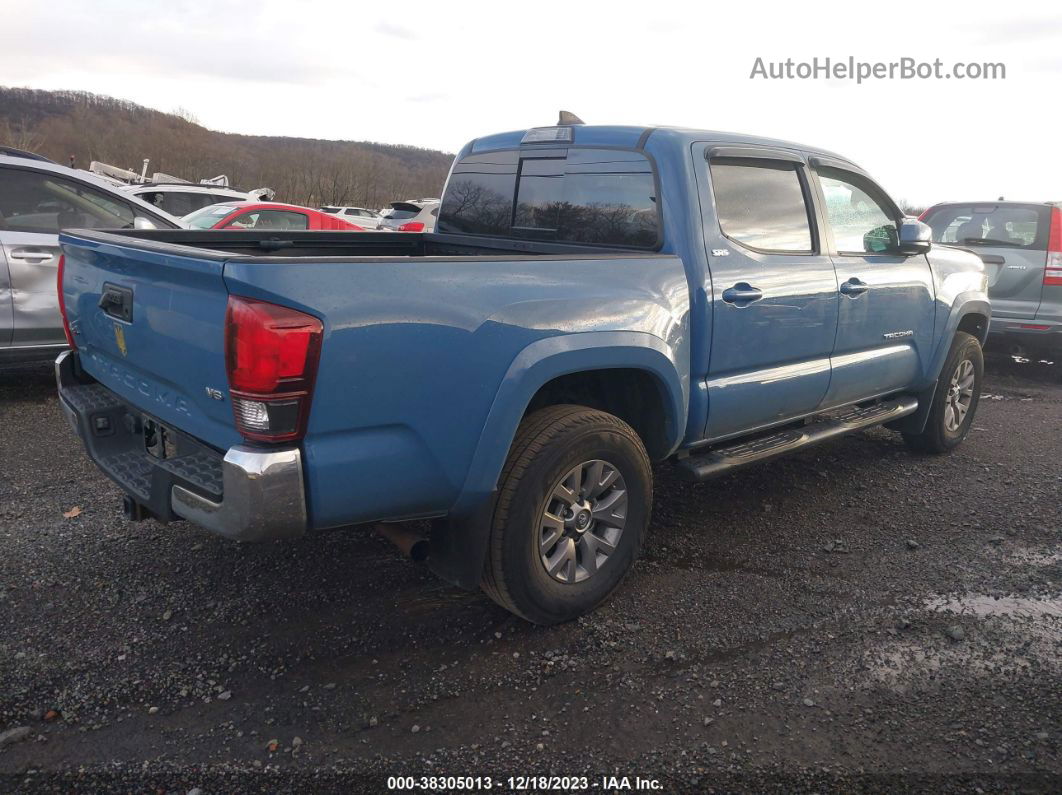 2019 Toyota Tacoma Sr5 V6 Light Blue vin: 3TMCZ5AN4KM254739