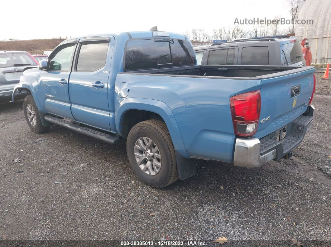 2019 Toyota Tacoma Sr5 V6 Light Blue vin: 3TMCZ5AN4KM254739