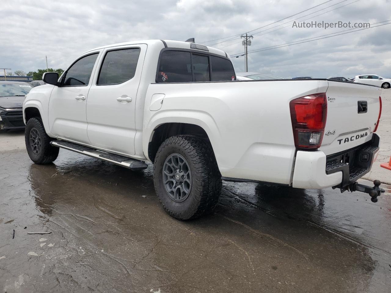 2020 Toyota Tacoma Double Cab Белый vin: 3TMCZ5AN4LM332082