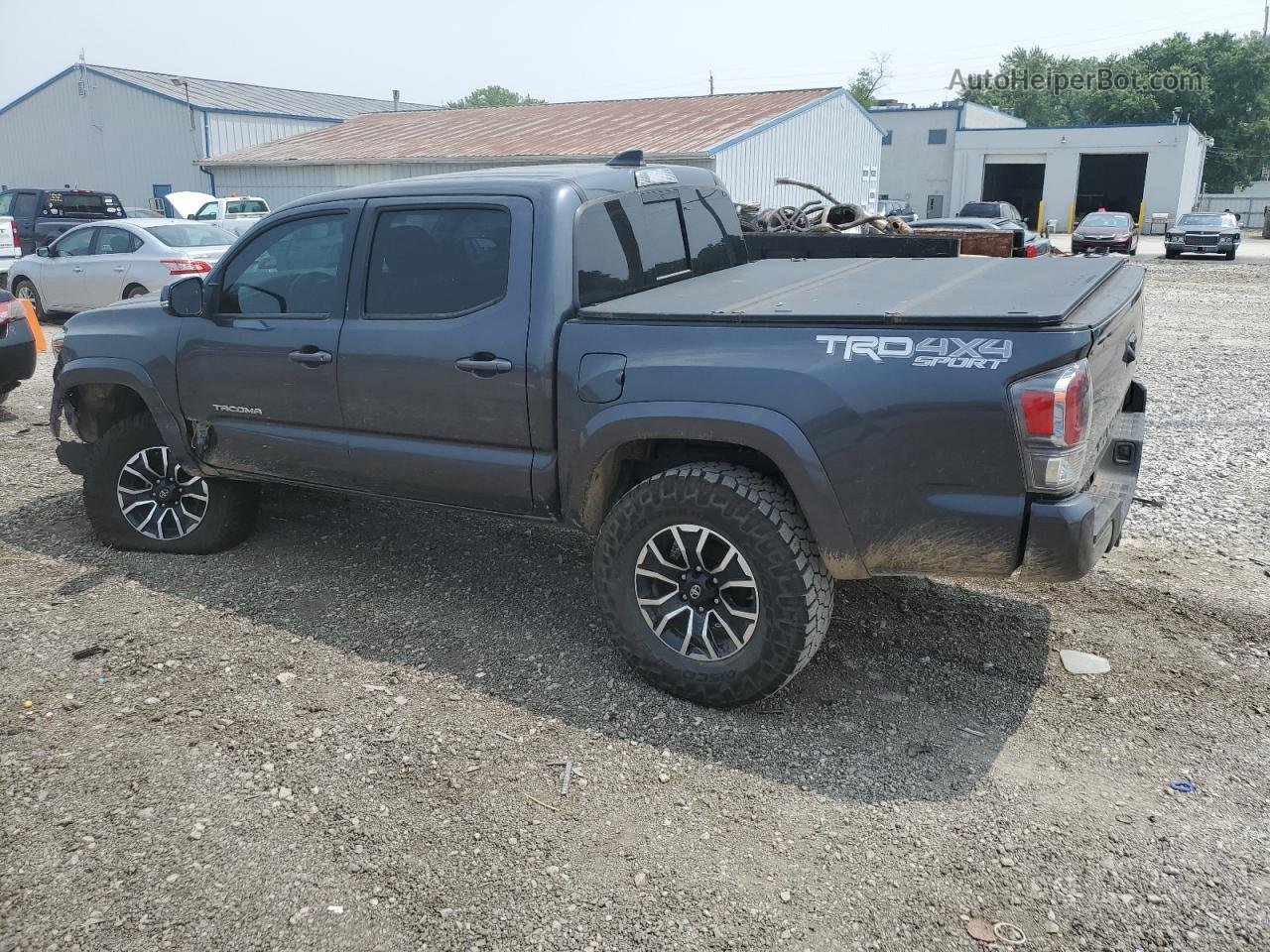 2020 Toyota Tacoma Double Cab Gray vin: 3TMCZ5AN4LM361419