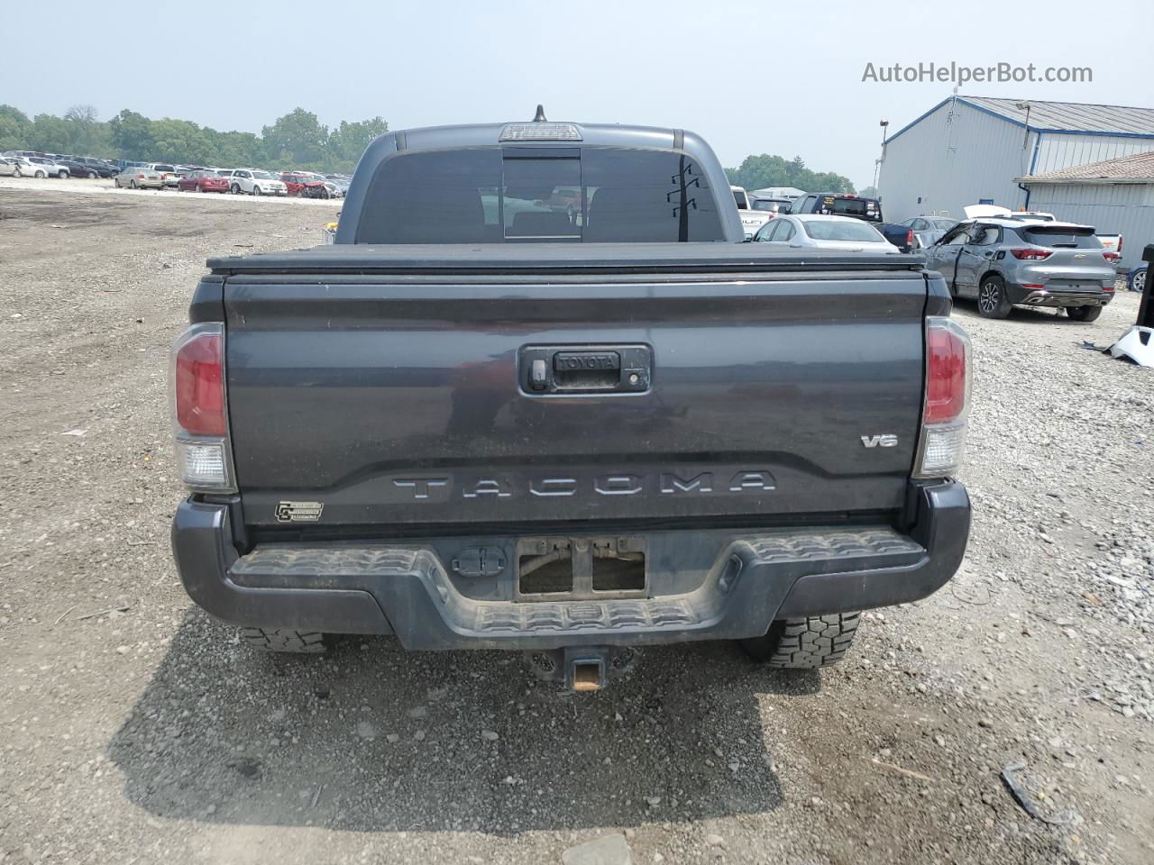 2020 Toyota Tacoma Double Cab Gray vin: 3TMCZ5AN4LM361419