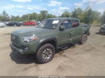 2021 Toyota Tacoma 4wd Sr/sr5/trd Sport Green vin: 3TMCZ5AN4MM390209