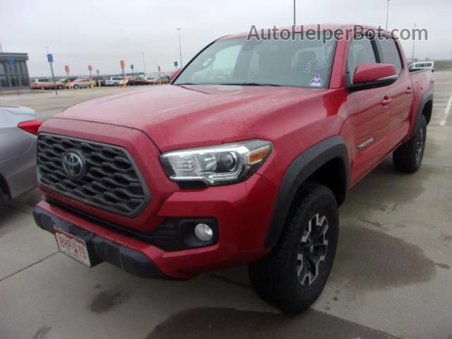 2021 Toyota Tacoma 4wd Sr/sr5/trd Sport Красный vin: 3TMCZ5AN4MM398648