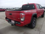 2021 Toyota Tacoma 4wd Sr/sr5/trd Sport Red vin: 3TMCZ5AN4MM398648