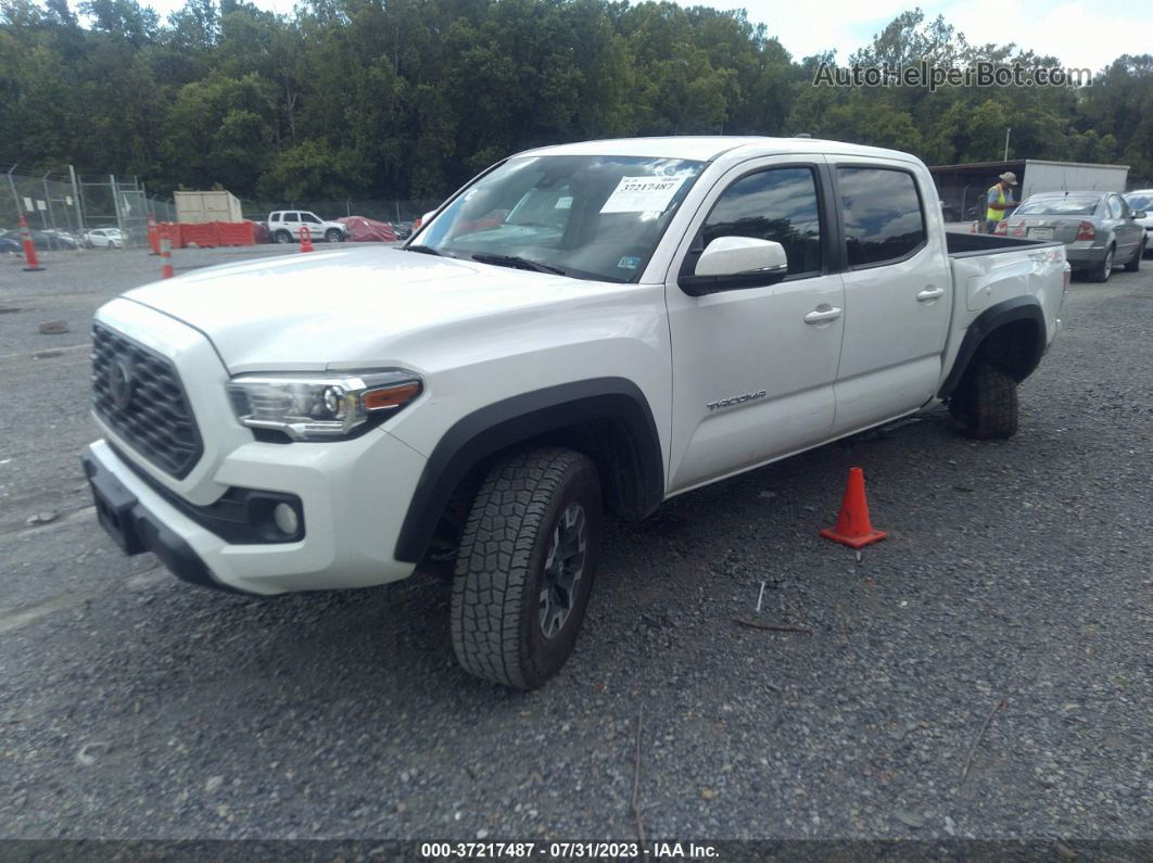 2021 Toyota Tacoma Trd Off-road White vin: 3TMCZ5AN4MM400592