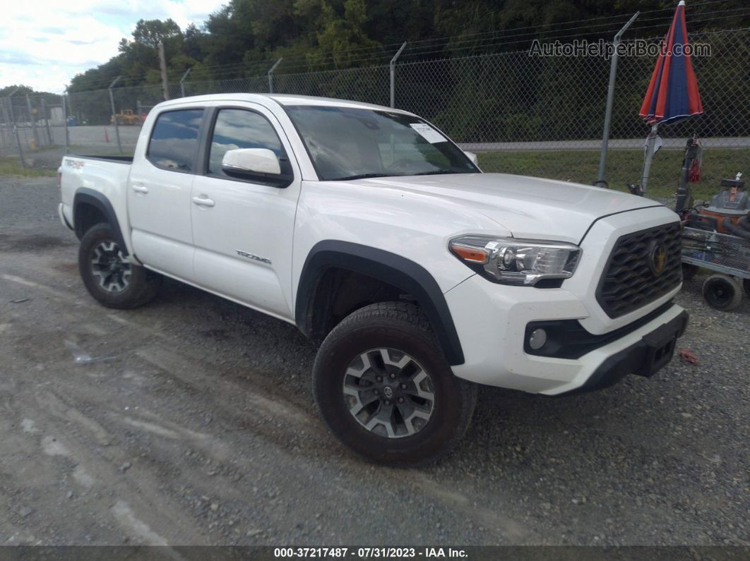 2021 Toyota Tacoma Trd Off-road Белый vin: 3TMCZ5AN4MM400592