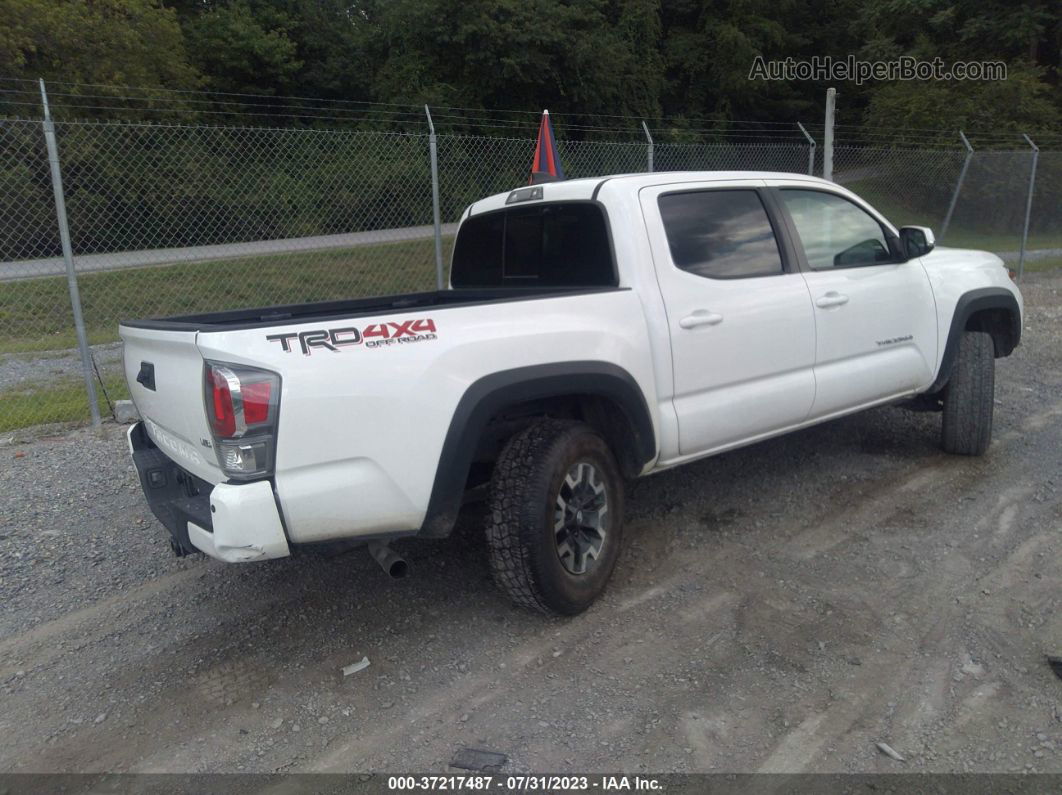 2021 Toyota Tacoma Trd Off-road White vin: 3TMCZ5AN4MM400592