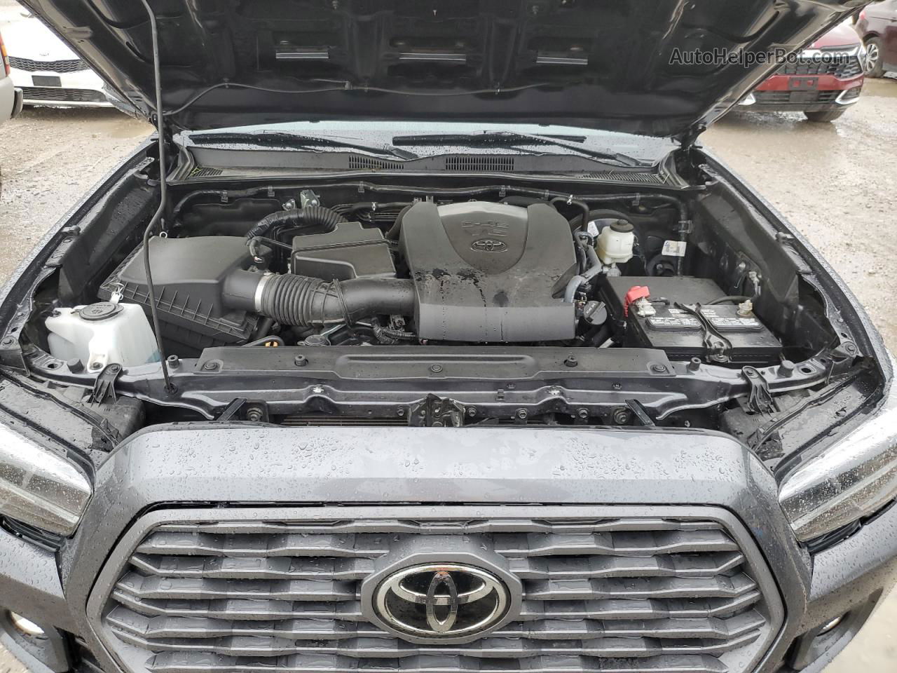 2021 Toyota Tacoma Double Cab Серый vin: 3TMCZ5AN4MM405002