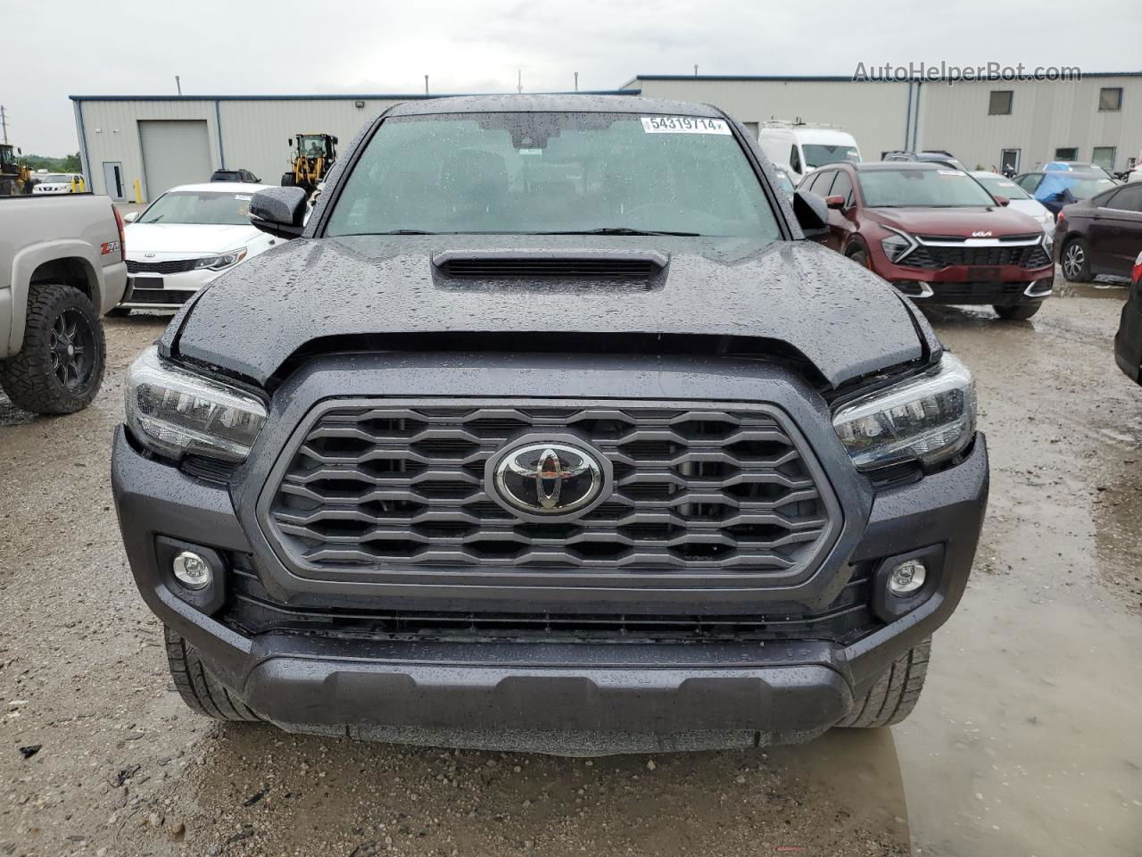 2021 Toyota Tacoma Double Cab Серый vin: 3TMCZ5AN4MM405002