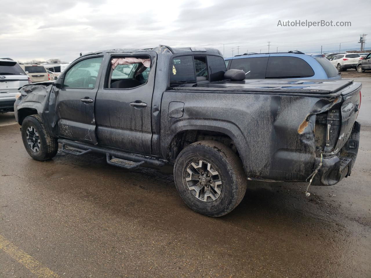 2021 Toyota Tacoma Double Cab Угольный vin: 3TMCZ5AN4MM405131