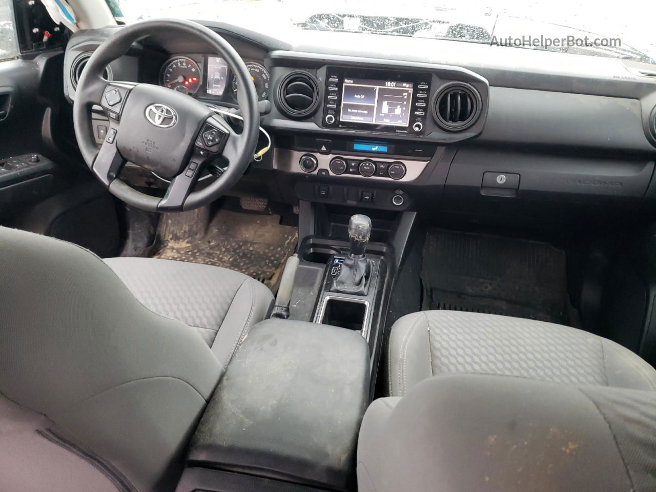 2021 Toyota Tacoma Double Cab Угольный vin: 3TMCZ5AN4MM405131