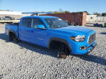 2021 Toyota Tacoma Double Cab Blue vin: 3TMCZ5AN4MM418803