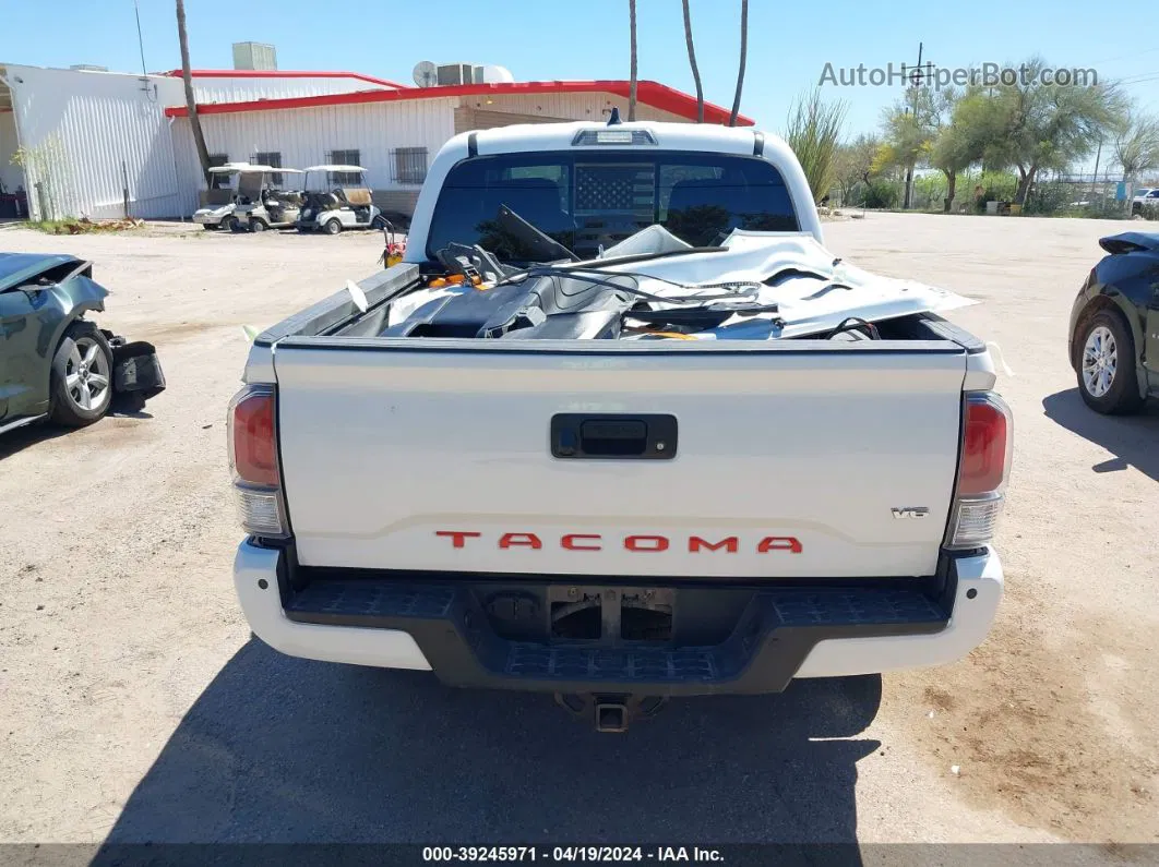 2021 Toyota Tacoma Trd Off-road White vin: 3TMCZ5AN4MM427095