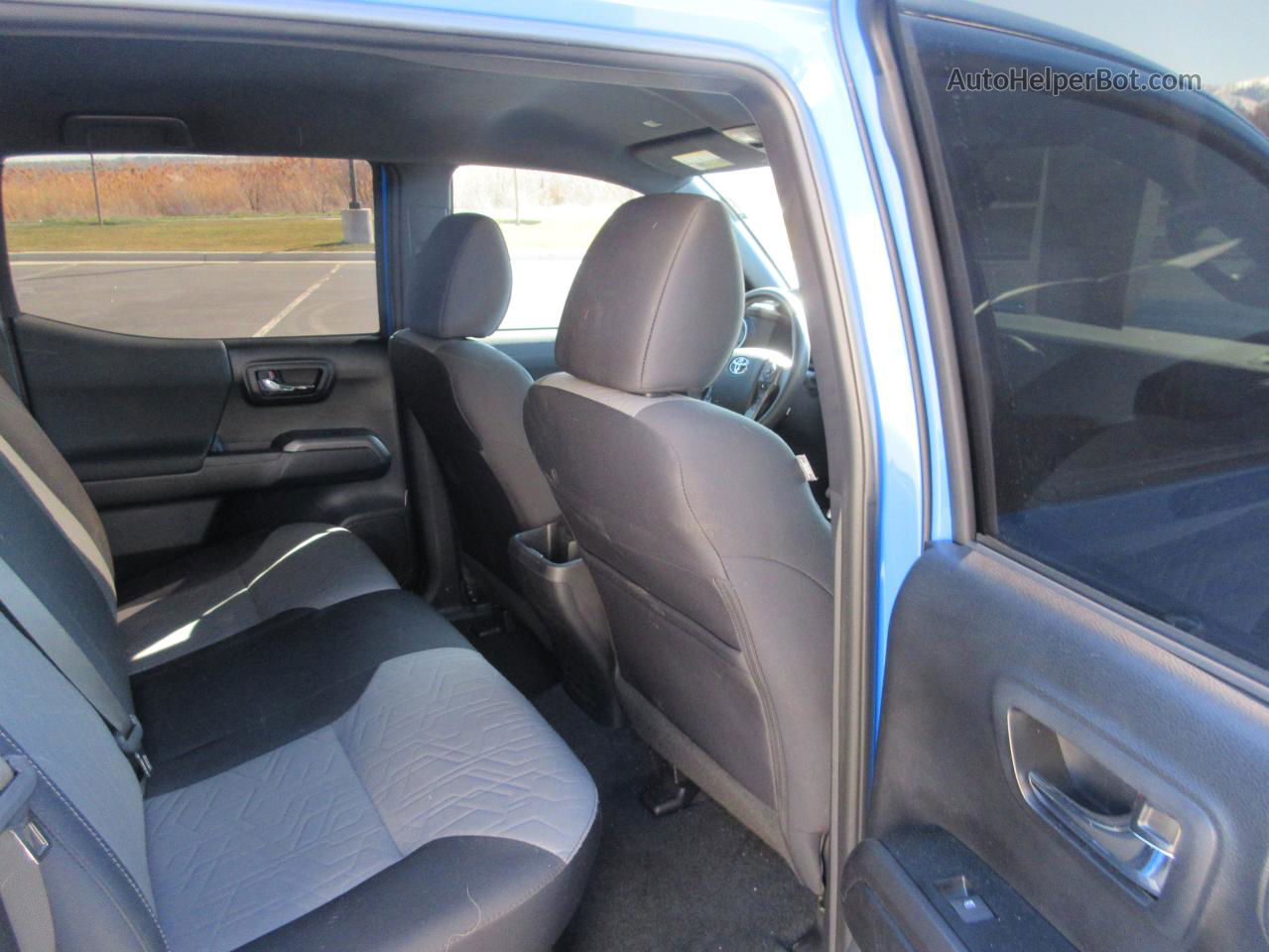 2021 Toyota Tacoma Double Cab Blue vin: 3TMCZ5AN4MM432510