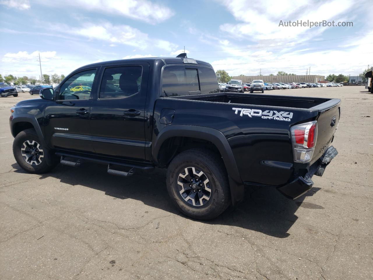 2021 Toyota Tacoma Double Cab Black vin: 3TMCZ5AN4MM434600