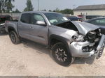 2021 Toyota Tacoma 4wd Sr/sr5/trd Sport Silver vin: 3TMCZ5AN4MM437268