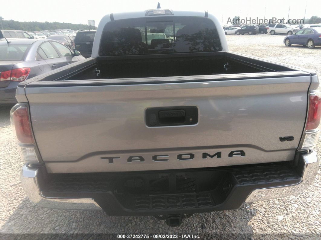 2021 Toyota Tacoma 4wd Sr/sr5/trd Sport Silver vin: 3TMCZ5AN4MM437268