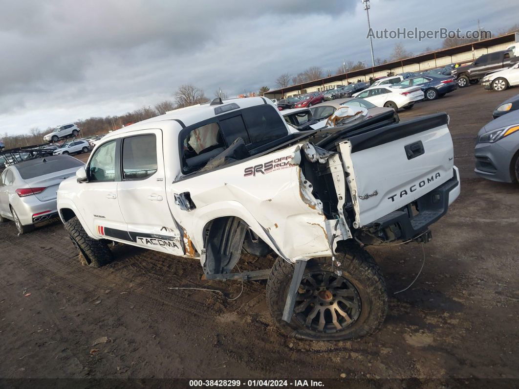 2021 Toyota Tacoma Sr5 V6 White vin: 3TMCZ5AN4MM442051