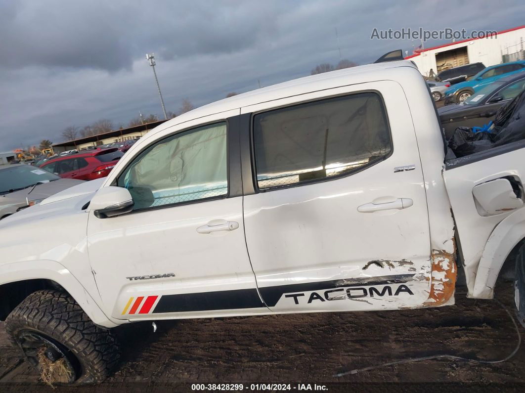 2021 Toyota Tacoma Sr5 V6 White vin: 3TMCZ5AN4MM442051