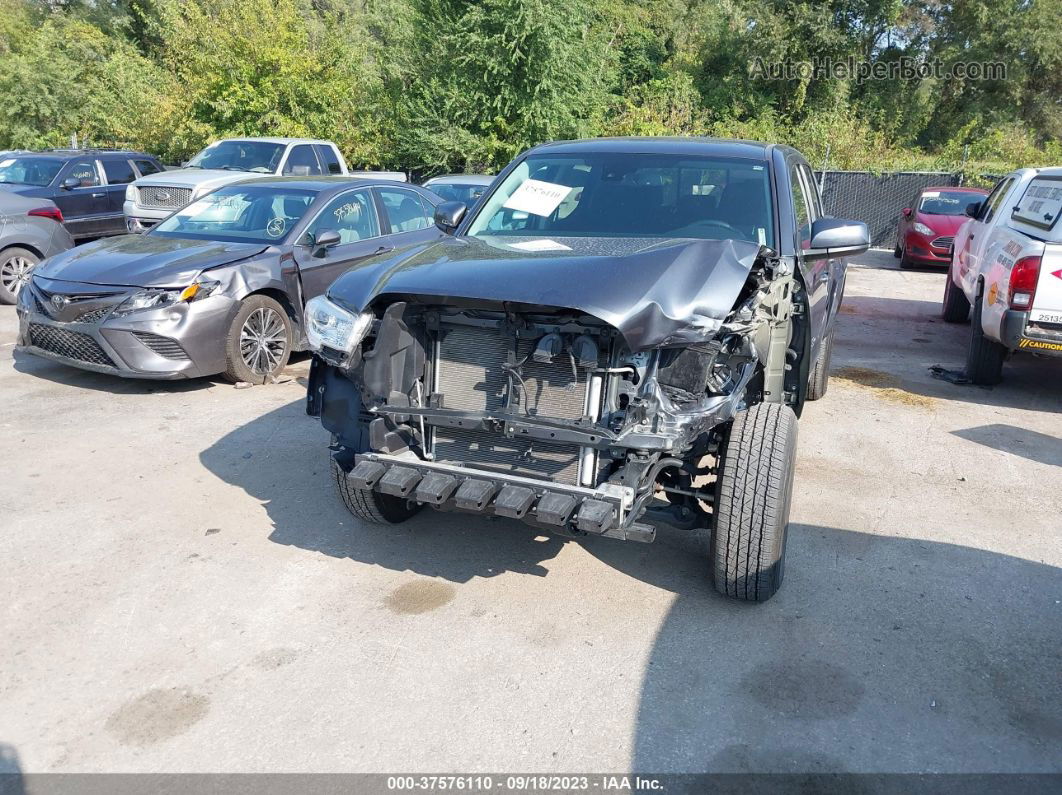 2021 Toyota Tacoma 4wd Sr/sr5/trd Sport Gray vin: 3TMCZ5AN4MM444172