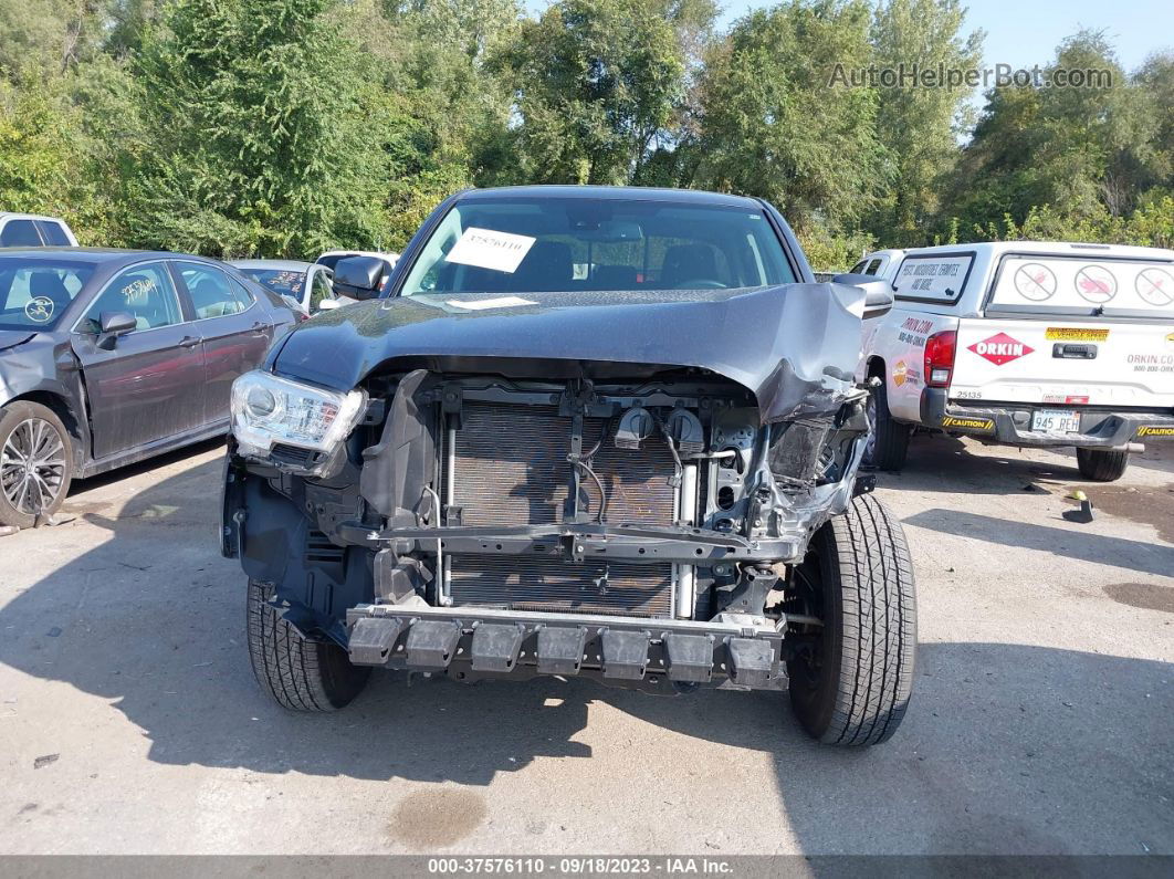 2021 Toyota Tacoma 4wd Sr/sr5/trd Sport Gray vin: 3TMCZ5AN4MM444172