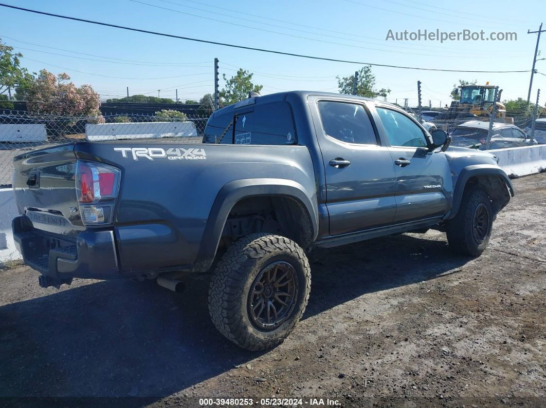 2021 Toyota Tacoma Trd Off-road Gray vin: 3TMCZ5AN4MM451042