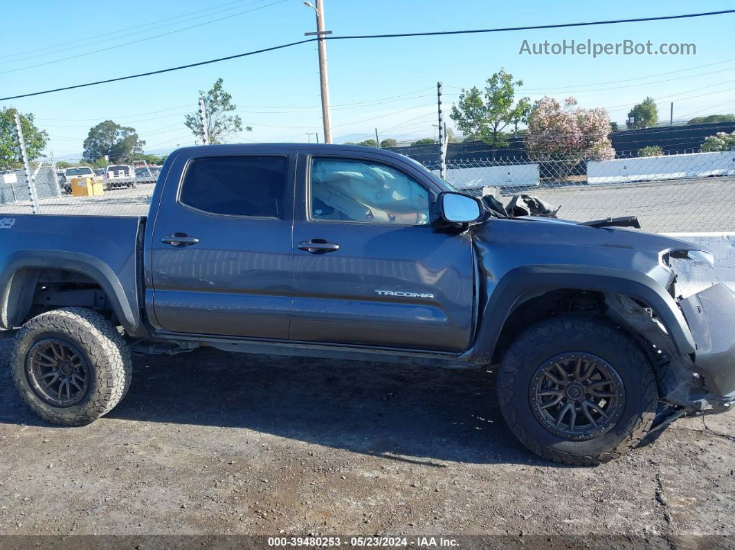 2021 Toyota Tacoma Trd Off-road Gray vin: 3TMCZ5AN4MM451042