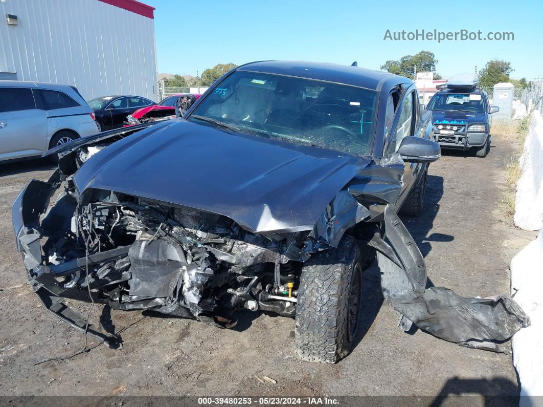 2021 Toyota Tacoma Trd Off-road Gray vin: 3TMCZ5AN4MM451042