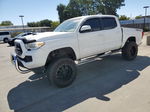 2017 Toyota Tacoma Double Cab White vin: 3TMCZ5AN5HM044692