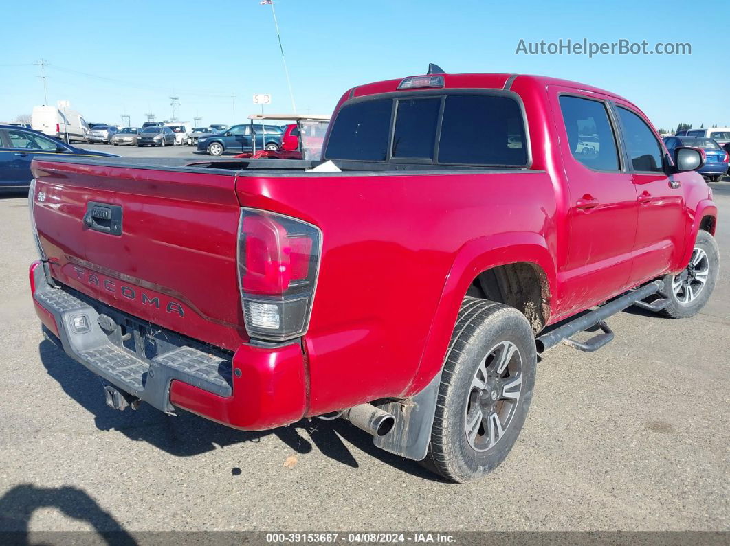 2017 Toyota Tacoma Trd Off Road Red vin: 3TMCZ5AN5HM053747