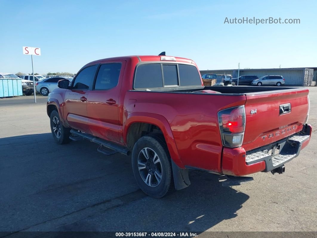 2017 Toyota Tacoma Trd Off Road Red vin: 3TMCZ5AN5HM053747