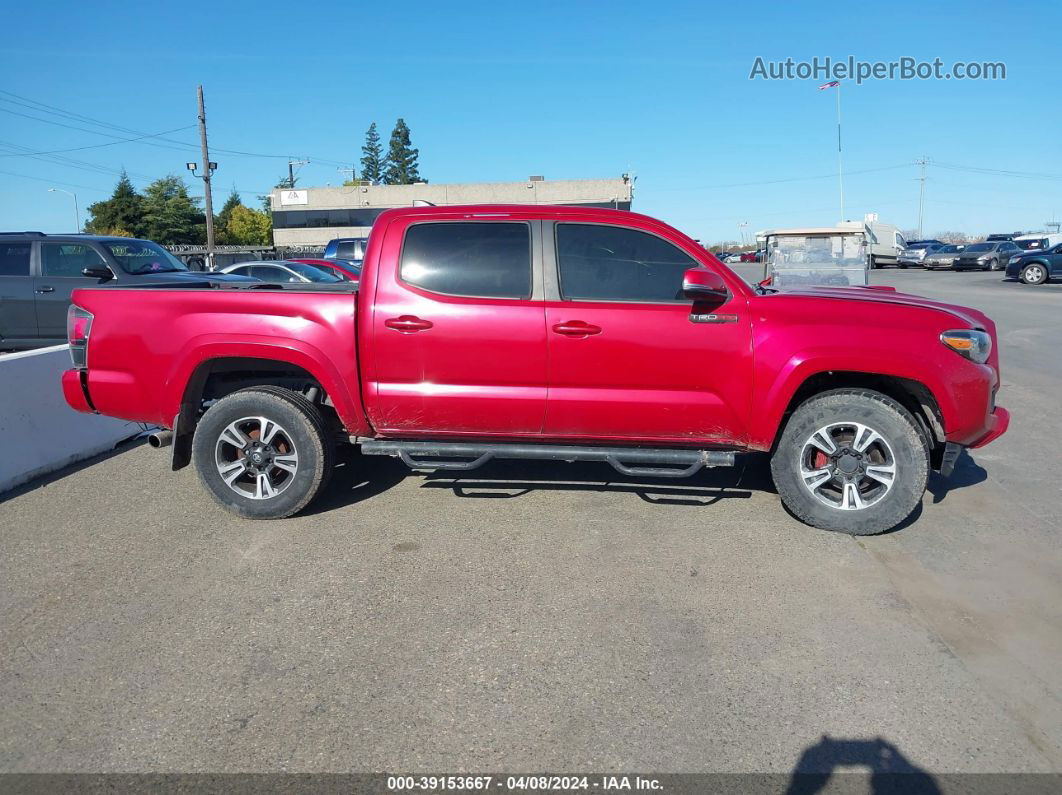 2017 Toyota Tacoma Trd Off Road Red vin: 3TMCZ5AN5HM053747