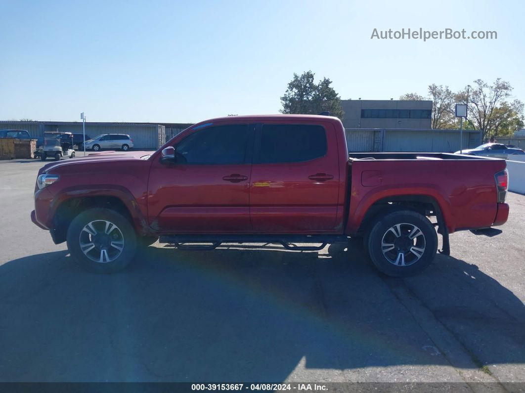 2017 Toyota Tacoma Trd Off Road Red vin: 3TMCZ5AN5HM053747