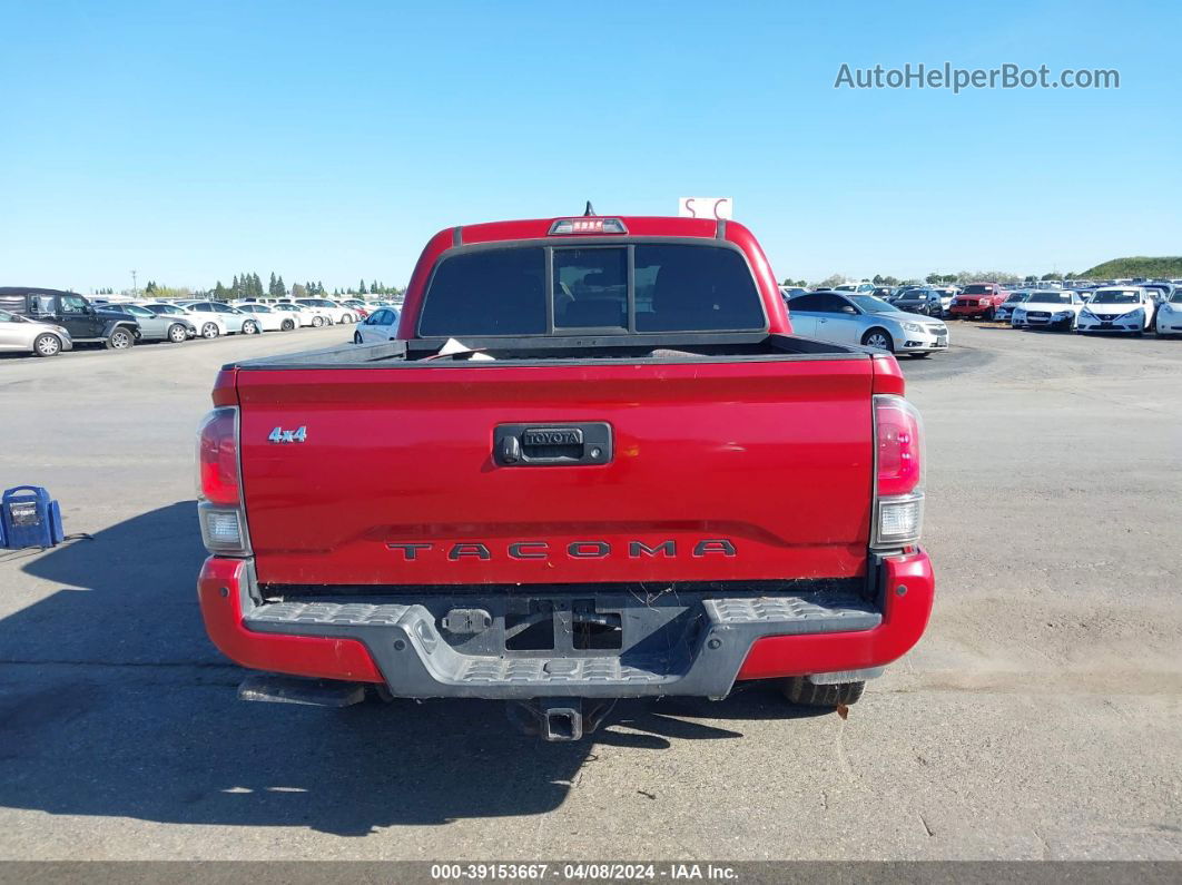 2017 Toyota Tacoma Trd Off Road Red vin: 3TMCZ5AN5HM053747