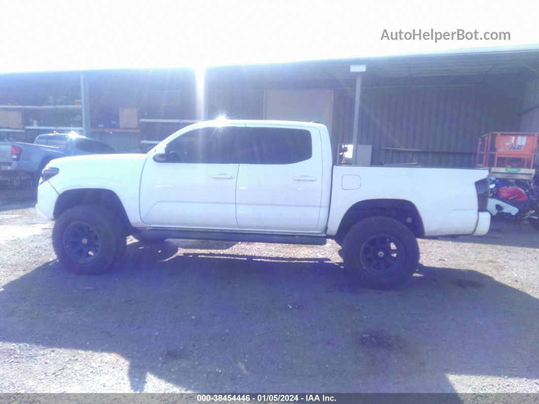 2017 Toyota Tacoma Sr V6 White vin: 3TMCZ5AN5HM057880