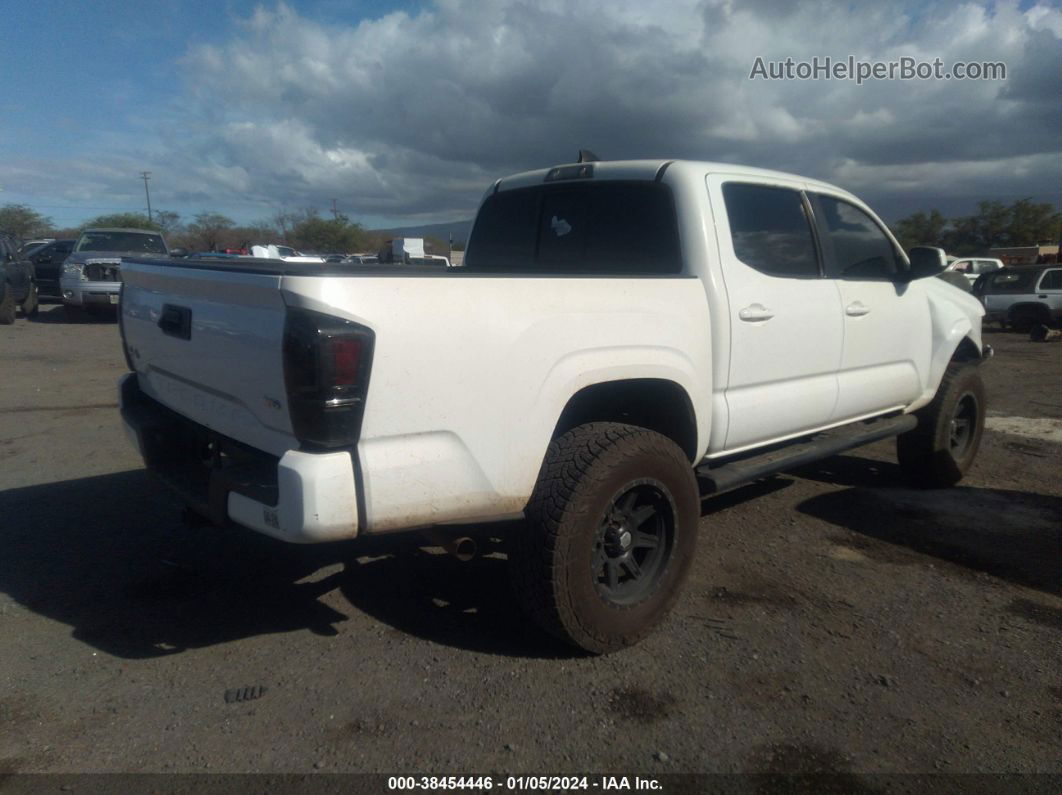 2017 Toyota Tacoma Sr V6 White vin: 3TMCZ5AN5HM057880