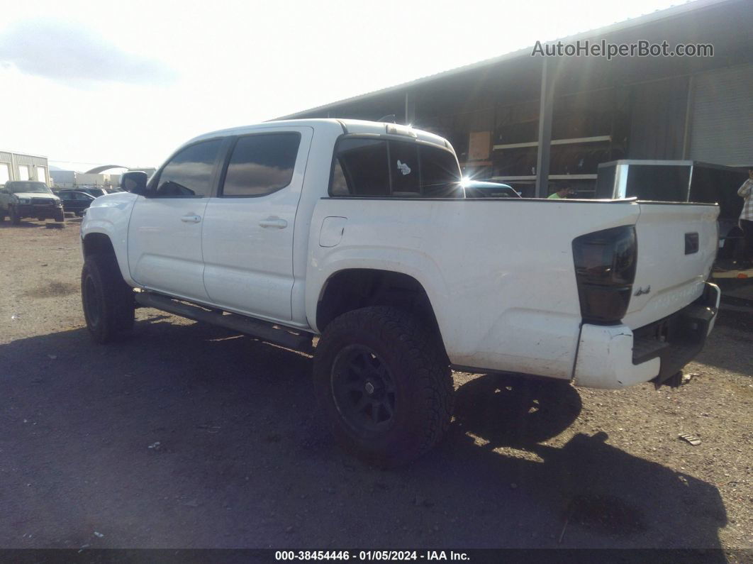 2017 Toyota Tacoma Sr V6 White vin: 3TMCZ5AN5HM057880