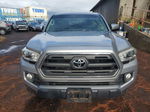 2017 Toyota Tacoma Double Cab Silver vin: 3TMCZ5AN5HM076042