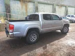 2017 Toyota Tacoma Double Cab Серебряный vin: 3TMCZ5AN5HM076042