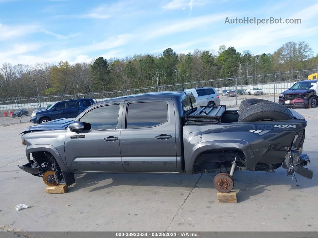 2019 Toyota Tacoma Trd Sport Gray vin: 3TMCZ5AN5KM190923