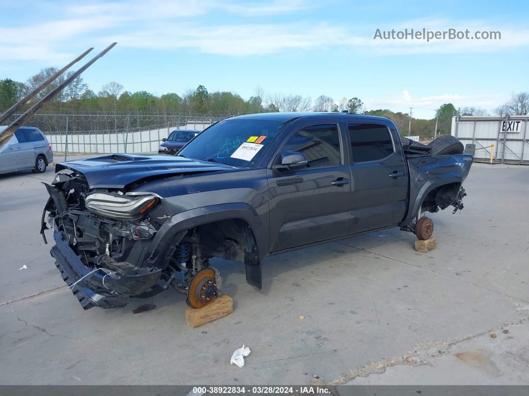 2019 Toyota Tacoma Trd Sport Gray vin: 3TMCZ5AN5KM190923