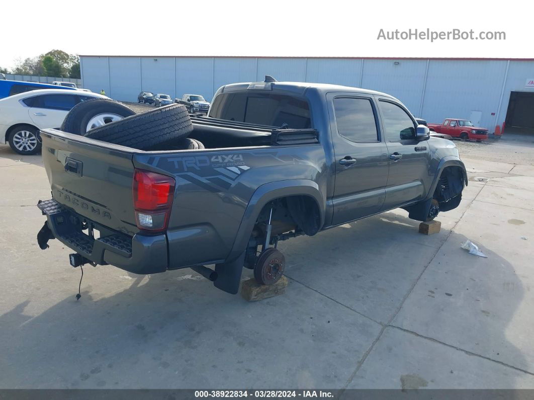 2019 Toyota Tacoma Trd Sport Gray vin: 3TMCZ5AN5KM190923